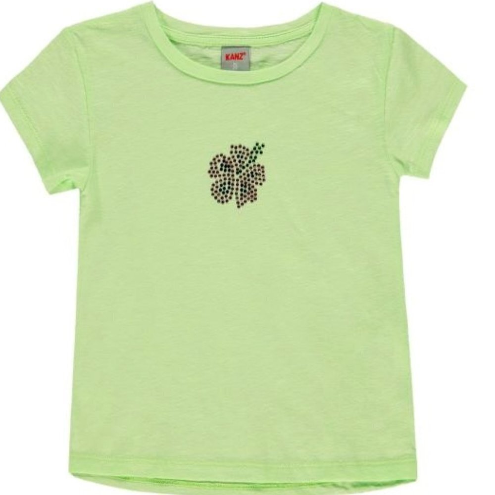 NWT Kanz green t-shirt with beads